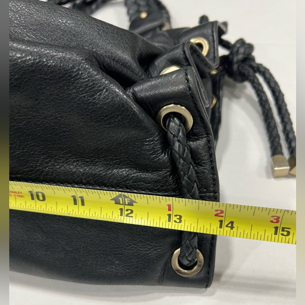 Michael Kors black leather shoulder bag - Picture 4 of 15